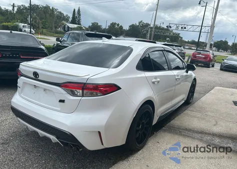 2020 Toyota Corolla Se z USA, uszkodzony, nr VIN 5YFS4RCEXLP040752